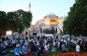Ayasofya açıldı